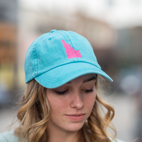Aqua-Pigment-Dyed-Idaho-Hat