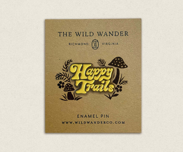 Happy Trails Enamel Pin