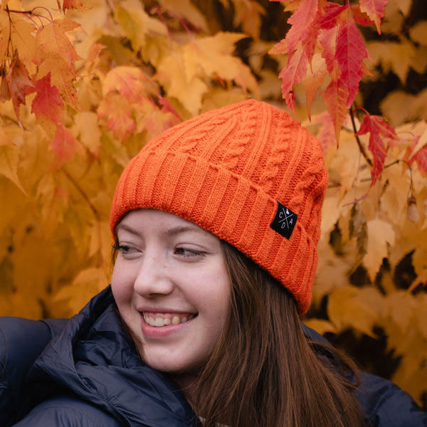 BROOKE BEANIE - ORANGE