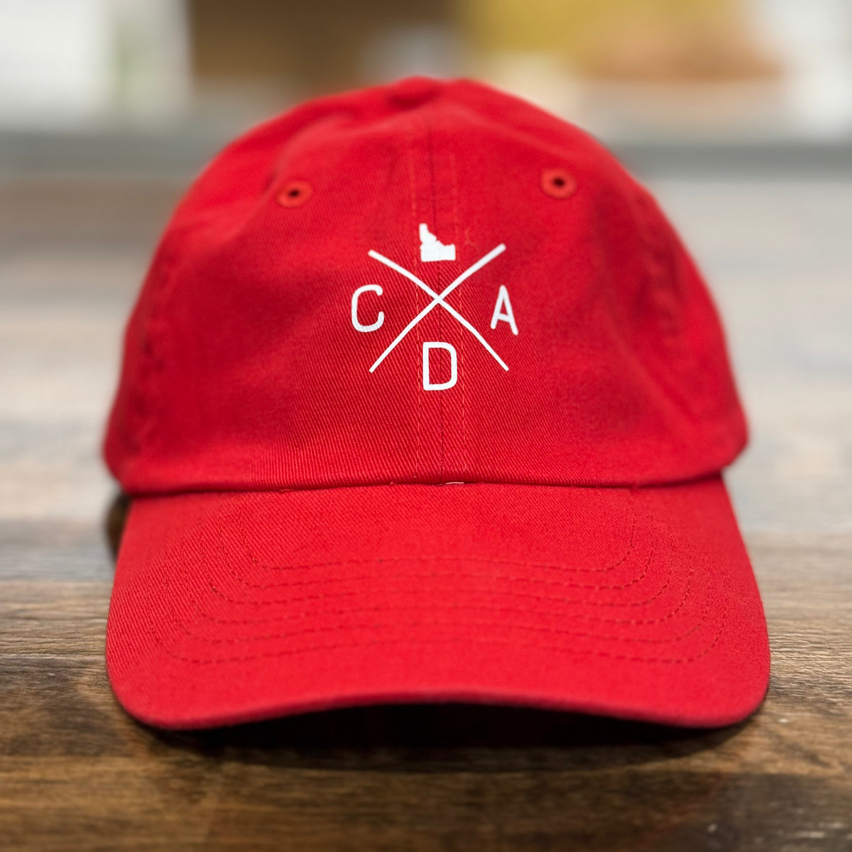 Red Kids Logo Hat – CDA IDAHO Clothing Company