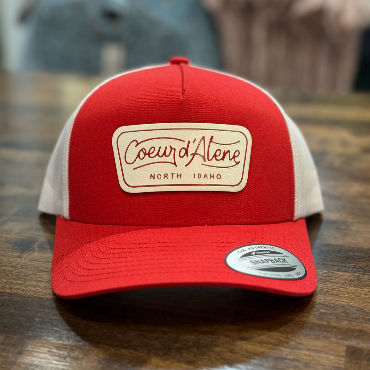 Classic Coeur d’Alene North Idaho Trucker Hat – CDA IDAHO Clothing Company