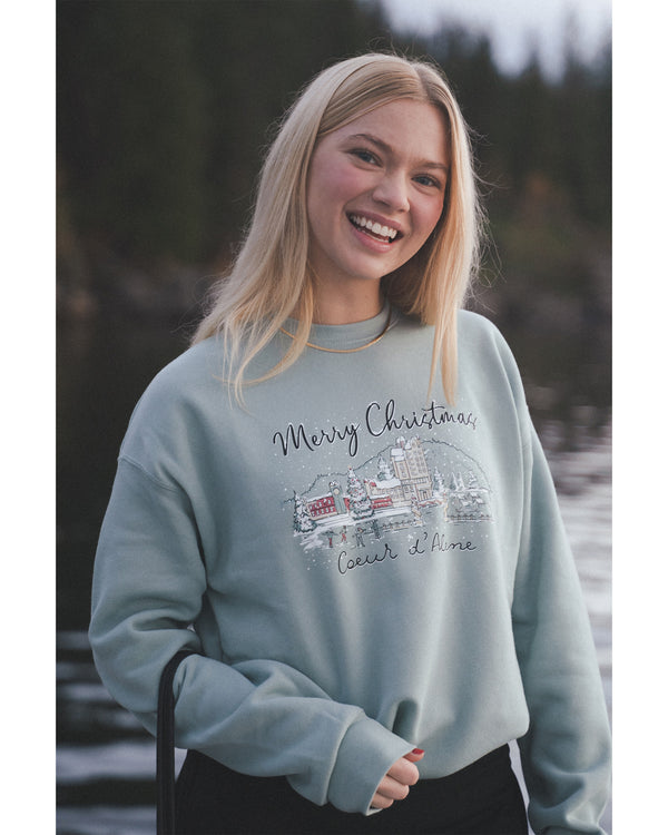 2024 Merry Christmas Coeur d'Alene Sweatshirt
