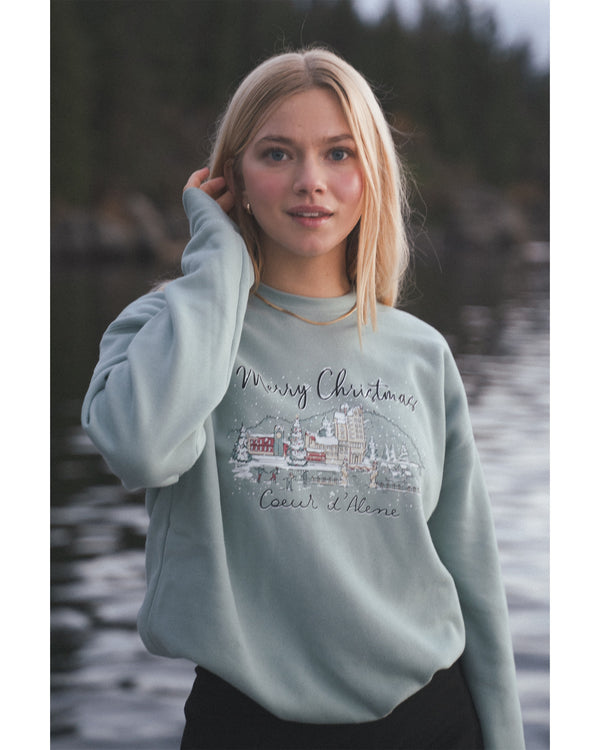2024 Merry Christmas Coeur d'Alene Sweatshirt