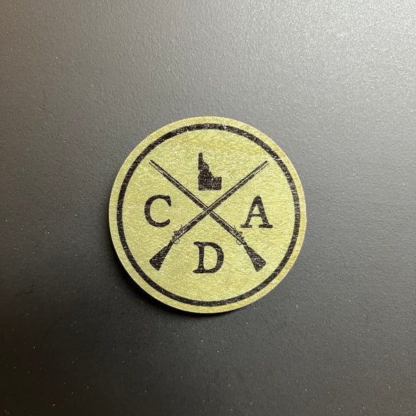 CDA Musket Wooden Magnet (Printed)