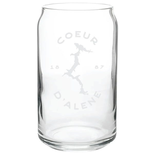 1887 Coeur d'Alene Lake Pint Glass