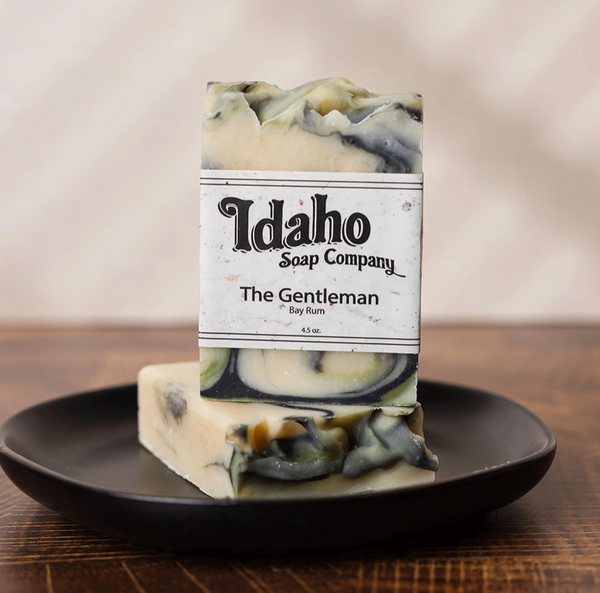 The Gentleman Handmade Natural Soap Bar - Idaho Soap Company
