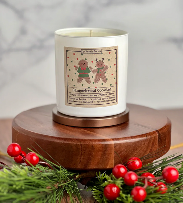 10oz Gingerbread Soy Candle by Up North Goods