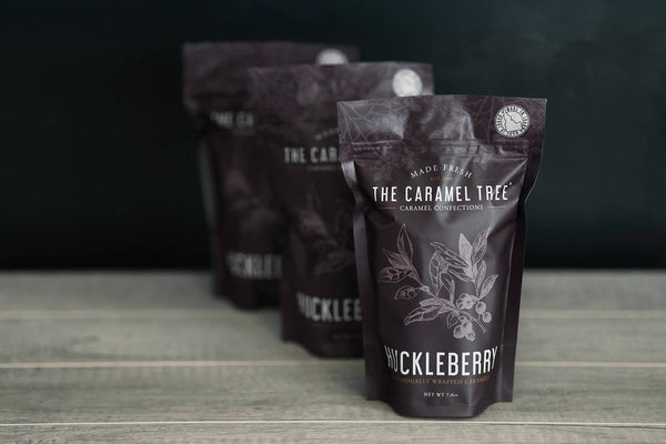 Huckleberry Caramel Pouch 7.6oz
