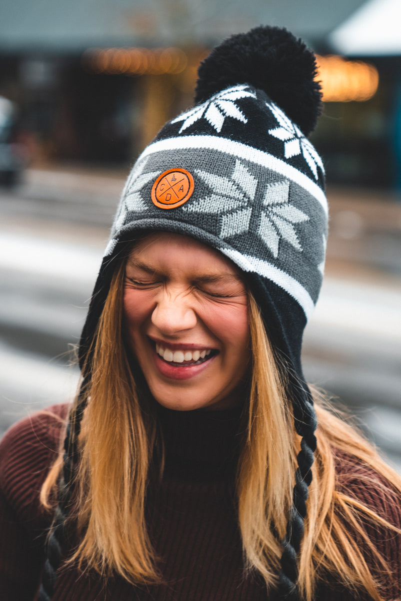 Columbia Cozy Ridge Beanie – Double-Layered Knit Hat With Fleece Lining & Pom Pom, One Size Fits Most