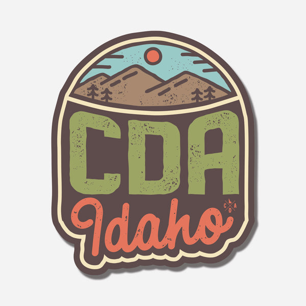 CDA Idaho Parks Sticker