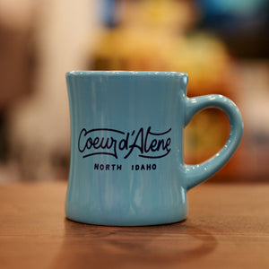 Coeur d'Alene North Idaho Diner Mug