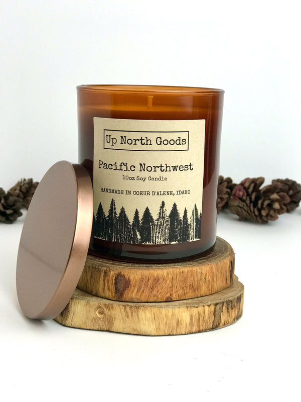 Pacific Northwest 10oz Soy Candle by Up North Goods