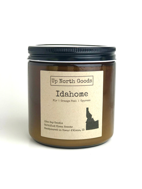 Idahome 14oz Soy Candle by Up North Goods