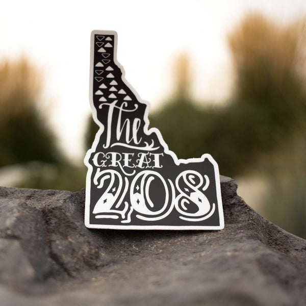 The Great 208 Sticker