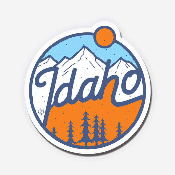 Idaho Peaks Sticker