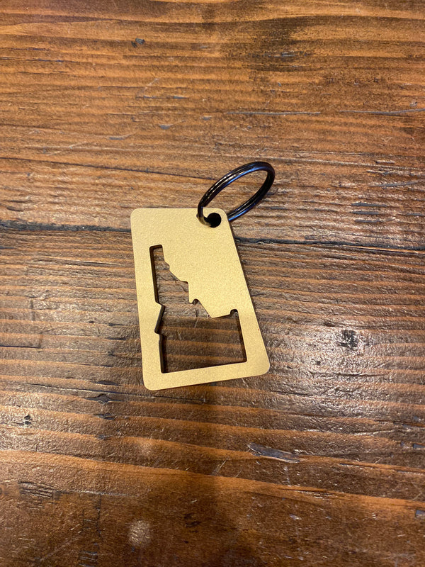 Idaho Inside Bottle Opening Keychain