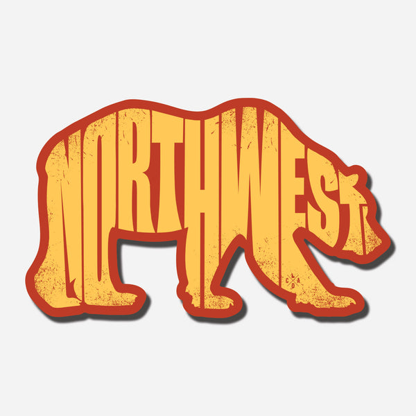 Northwest Bear Sticker