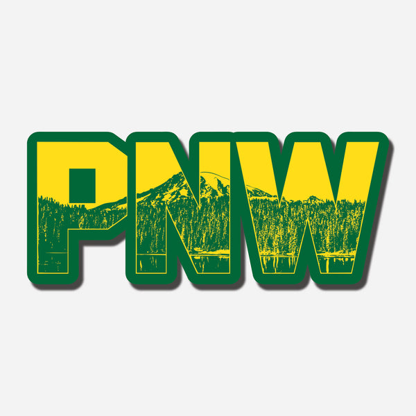 PNW Peak Sticker