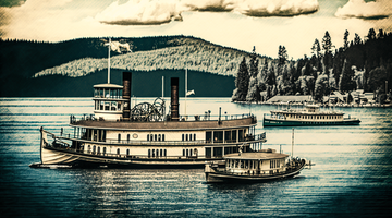 A Journey Through Time: The History of Boat Transportation on Coeur d'Alene Lake