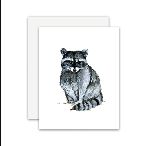 Racoon Card