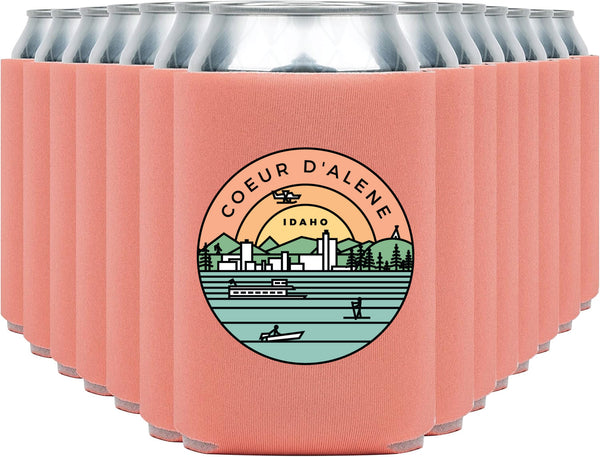 CDA Draws The Line Can Cooler (Coral)