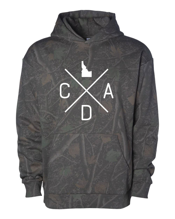 Coeur d'Alene Logo Darkwood Hoodie