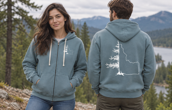 IdaTree Zip Up Hoodie - Marine