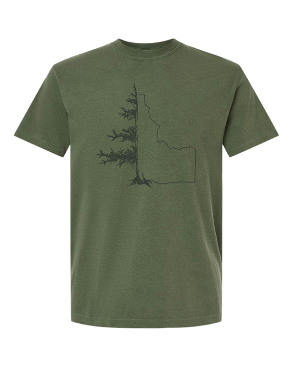 IdaTree Tee - Hemp Color (100% Cotton)