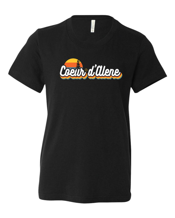 Coeur d'Alene Summer Sunset Tee