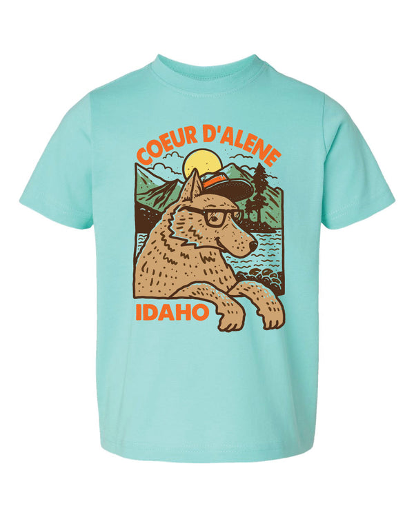 Coeur d'Alene Wolf Toddler Tee