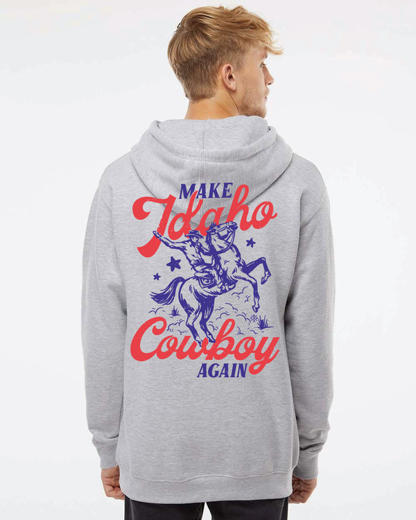 Make Idaho Cowboy Again - Heather Gray