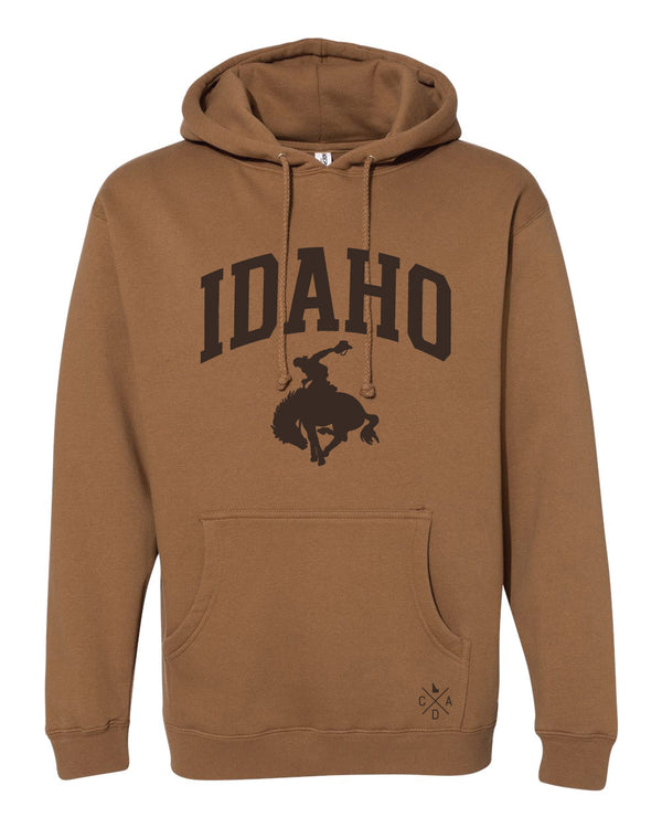 Idaho Collegiate Cowboy Heavy Saddle Hoodie