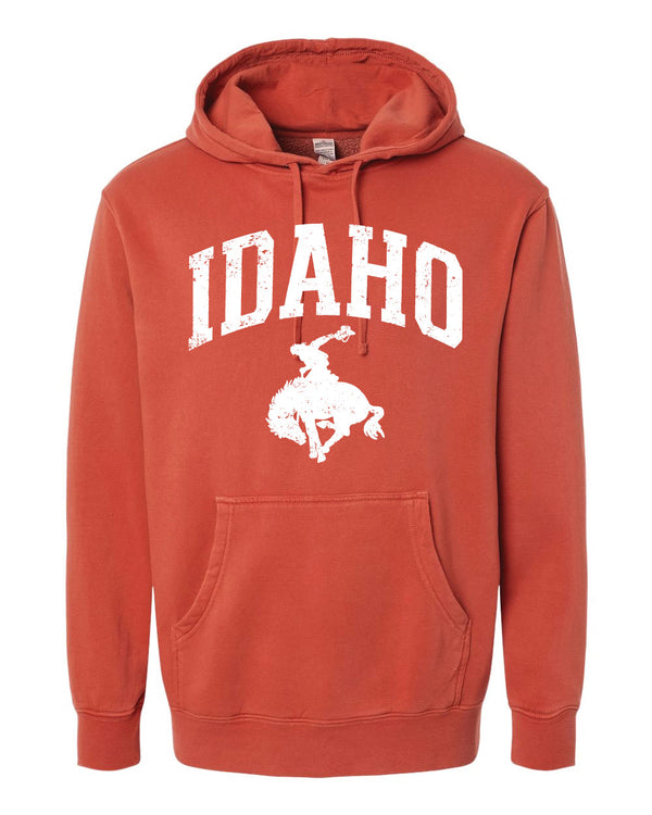 Collegiate Idaho Cowboy Hoodie (Amber)