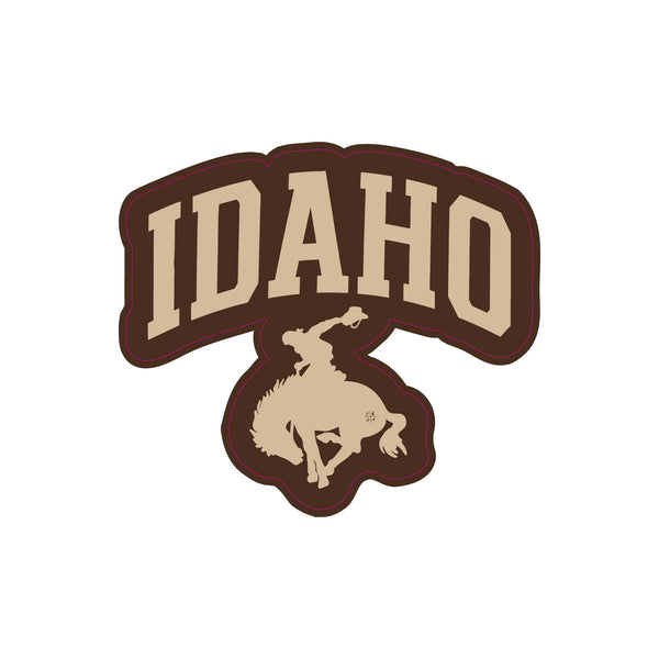 Idaho Collegiate Cowboy Sticker