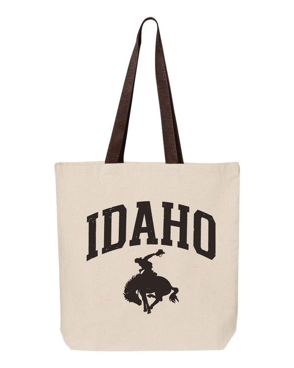 Collegiate Idaho Cowboy Tote Bag