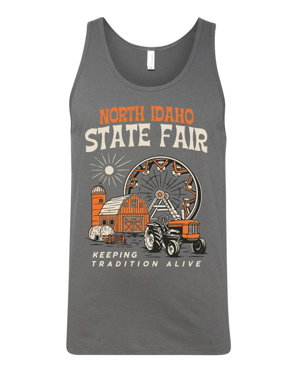 Keeping Tradition Alive Unisex Tank (Asphalt)