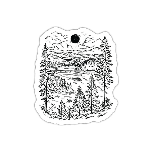 Beauty Bay Views Sticker