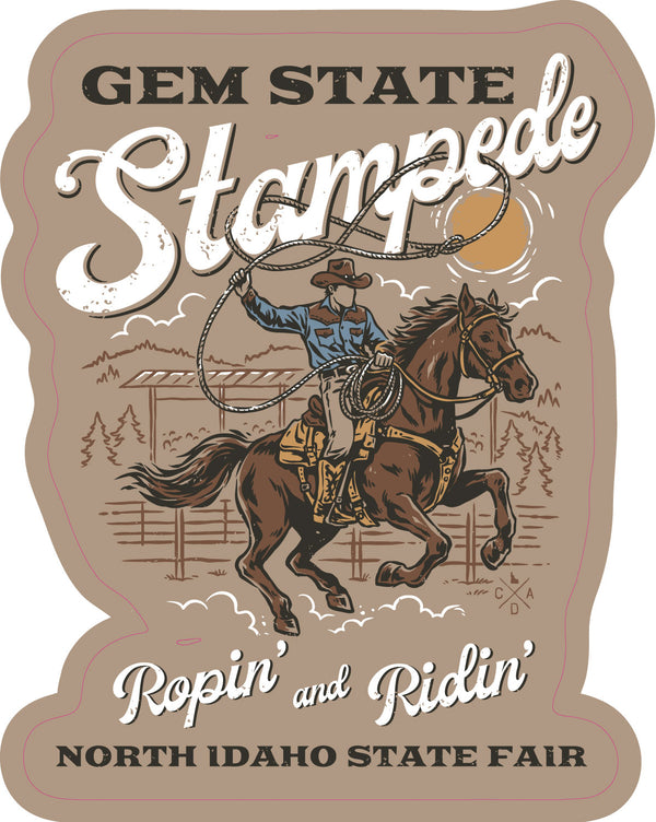 Gem State Stampede 2026 Sticker