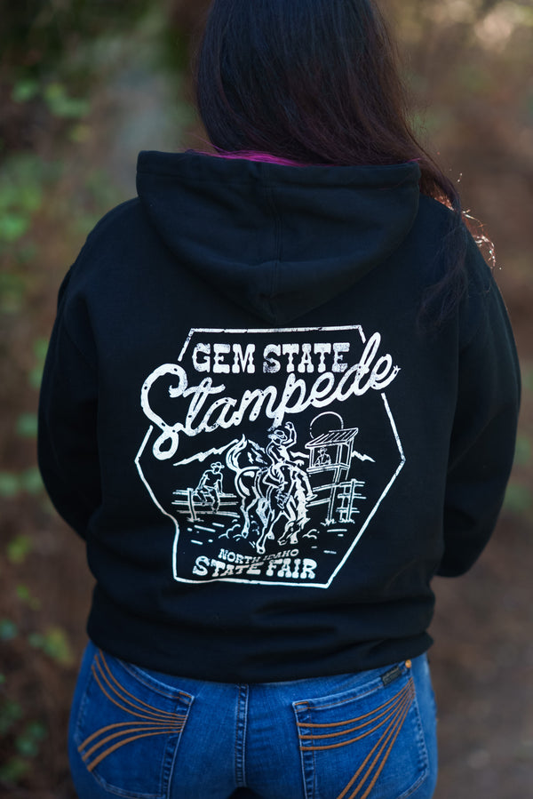 Black Gem State Stampede Rodeo Hoodie