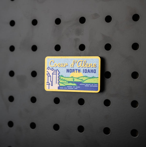 Tubbs Resort View - Wooden Magnet