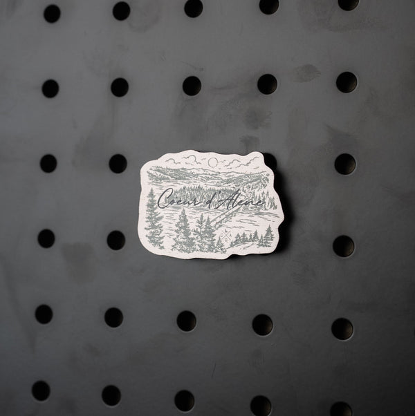 Blue Creek Bay Coeur d'Alene - Wooden Magnet