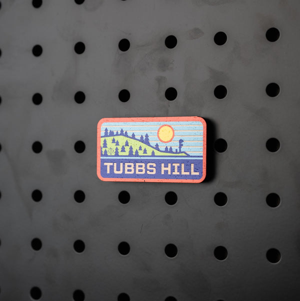 Tubbs Hill Patch 2.0 - Wooden Magnet