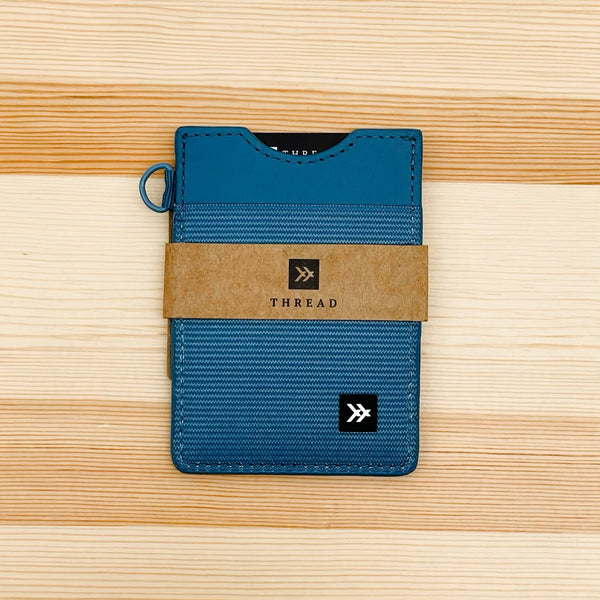 SURF BLUE VERTICAL WALLET