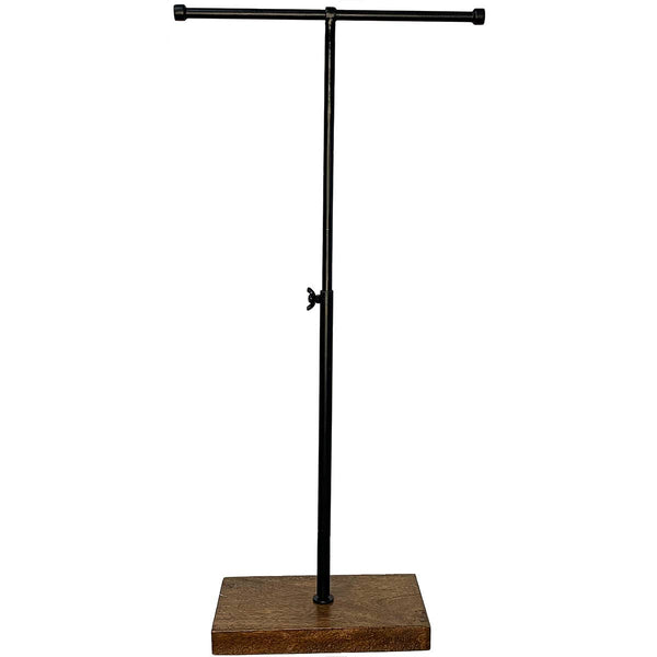 Adjustable Metal T-Bar Display for Necklaces