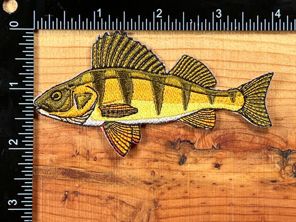 Perch Iron-On Patch | Quality Fish Patches
