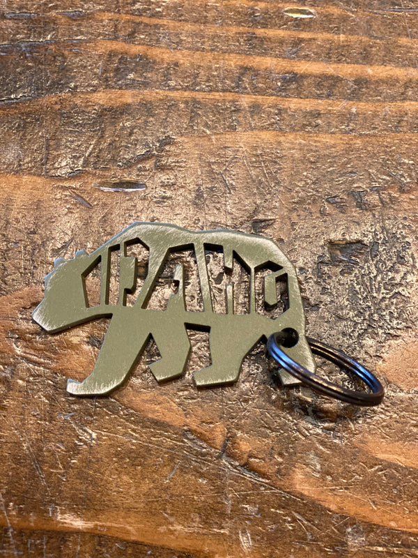 Idaho Bear Bottle Opening Keychain