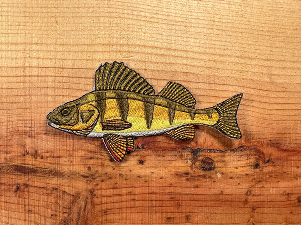 Perch Iron-On Patch | Quality Fish Patches