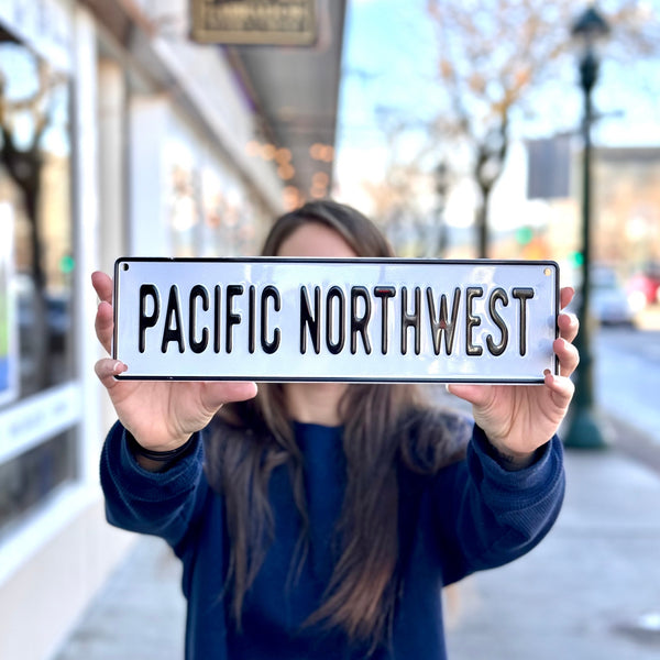 Pacific Northwest Metal Sign