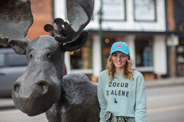 Aqua Pigment Dyed Idaho Hat