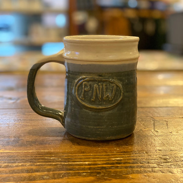 Handmade Ceramic PNW Coffee Mug
